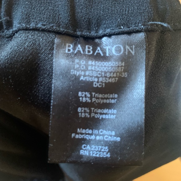 Womens medium  black elastic waist pants Babaton from Aritzia - Picture 4 of 4